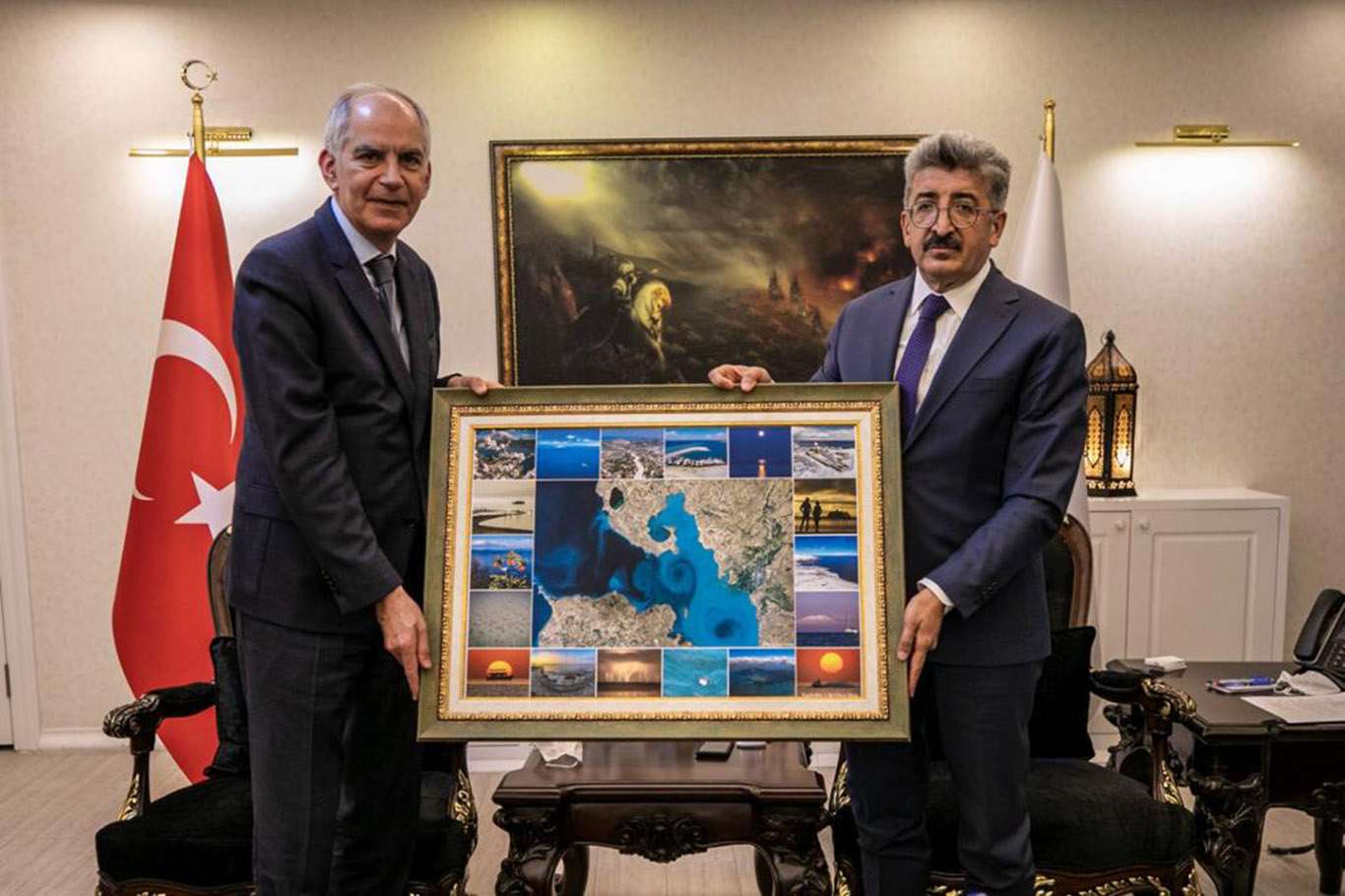 Fransa Büyükelçisinden Van valiliğine ziyaret Fransa Büyükelçisinden Van valiliğine ziyaret